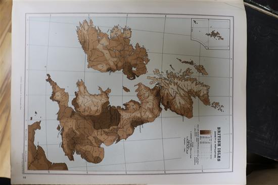 Blacks General Atlas, folio, 1846, Longmans New Atlas, folio, 1889, Ordnance Maps of The British Isles and